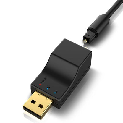 Hot 2 IN 1 Wireless Audio Transmitter Adapter USB Optical Bluetooth Transmitter Low Latency For PC TV USB Wireless Audio Adapter