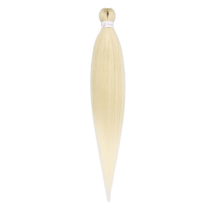 Cabelo Sintético Trançado Pré-esticado Profissional Sem Coceira Fibra Que Sela Em Água Quente 30'' Ombre Textura Yaki Extensões de Cabelo para Trança