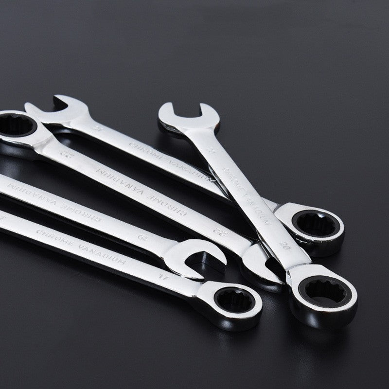 Ratchet Combination Metric Wrench Set Hand Tools Torque Gear Socket Nut Tools A Set of Key