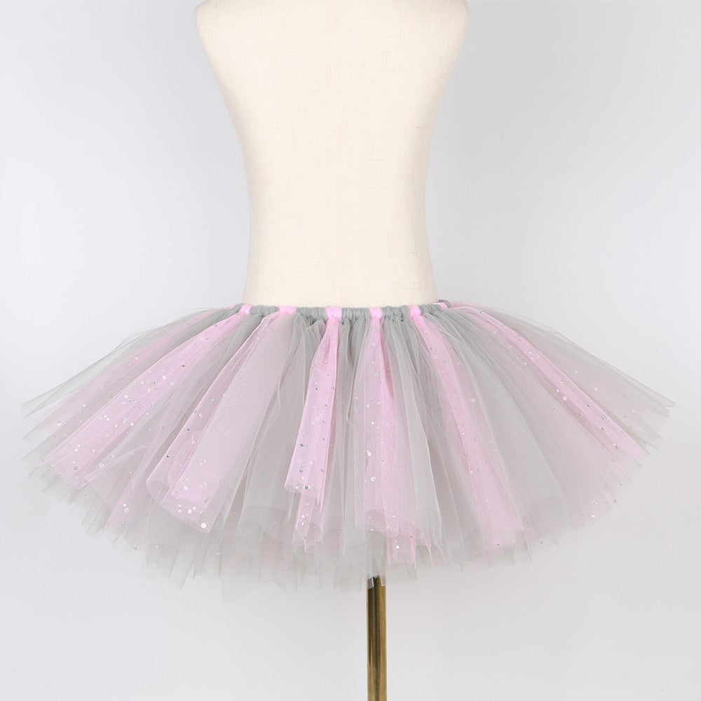 Elephant Tutu Skirt for Baby Girls Carnival Party Animal Dress Up Outfit Halloween Elephant Costume for  Fluffy Tulle Skirts