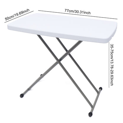 Portable Folding Table?Adjustable Height and Foldable Design Table,HDPE and steel Material,High Stability Table