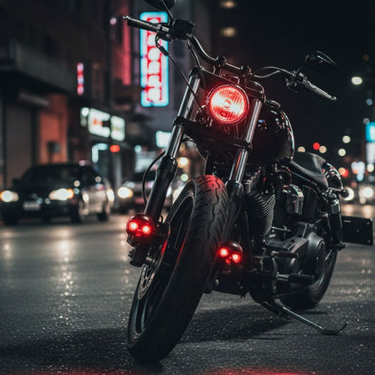 2 unidades Estilo Caveira Luz LED de Seta para Moto Luzes Direcionais Pisca Sinalizador Lâmpada Traseira de Moto Indicador LED Luz de Condução