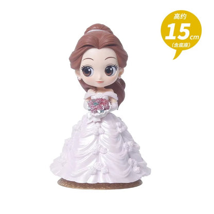 100% Em estoque Bandai BANPRESTO Qposket A Bela e a Fera ela Modelos Brinquedos Presentes Novo e não aberto