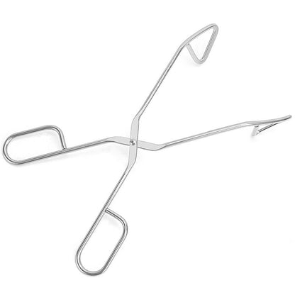 1Pc 304 Stainless Steel Scissor-Shaped Barbecue Clip Food Clip Hotel Steak Clip Barbecue Food Clip Kitchen Bread Clip
