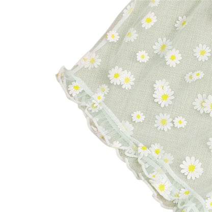 2PCS Off Shoulder Lace Up Bikini Set Women Sweet Casual Short Sleeve Swimsuits Beachwear Bathing Suits Sexy Lingerie