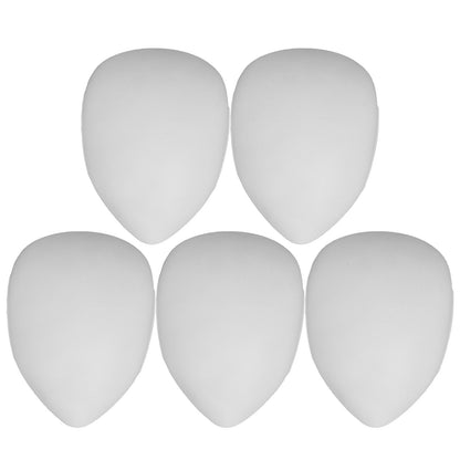 5Pcs White Plastic Full Face Masks Blank Paintable Mask DIY Halloween Cosplay Masquerade Costume Accessories Face Craft
