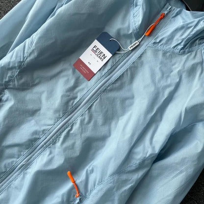 Adults Ultrathin Ultralight Clear Quick Dry Sun-Protective Breathable Camping Running Cycling Beach Jacket Skin Coat Windbreaker