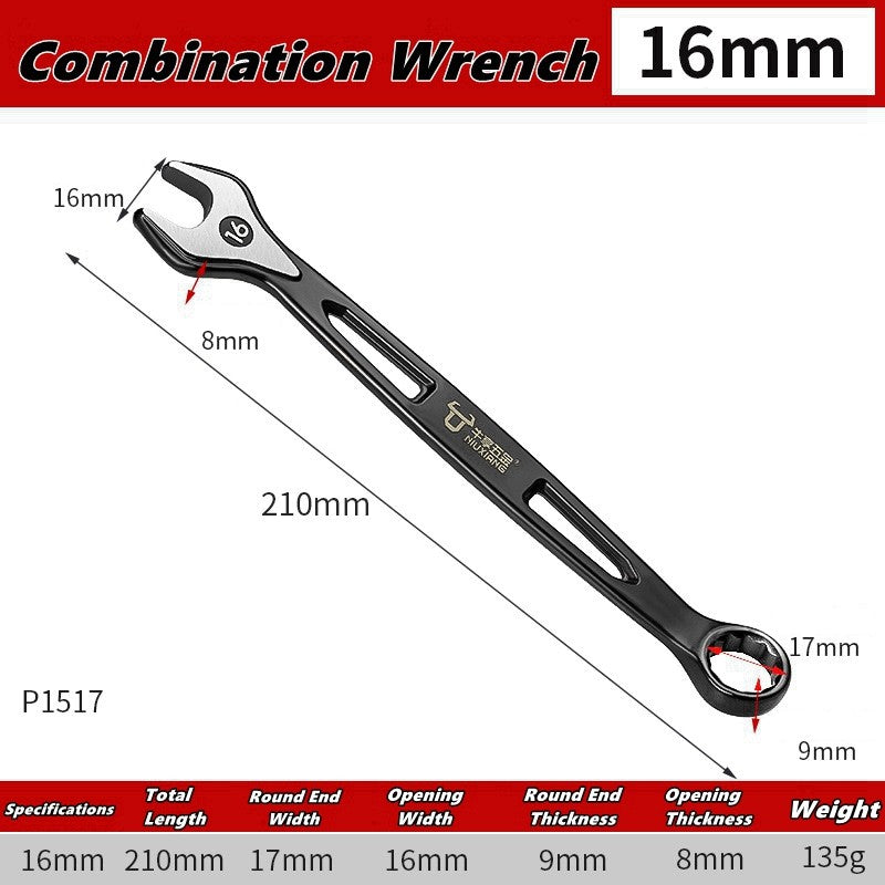 Chave De Boca Dupla Utilização Ameixas Flores Chaves Catracas 6mm-24mm Chaves Combinadas Cortador De Porcas Chave Combinada Ferramenta Manual De Reparo