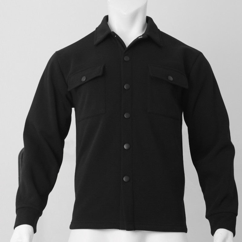 2024 Cross Border Amazon Winter New Men's Fleece Jacket Fashion Casual Jacket