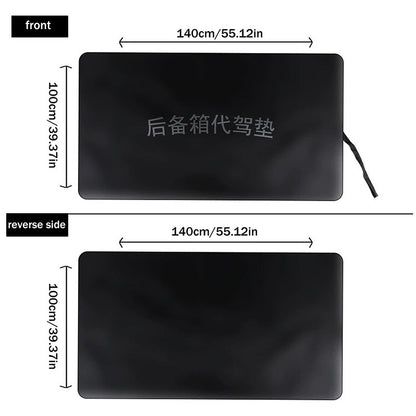 Universal Black Car Car Seat Cover Front Rear Polyester Waterproof Anti-Fouling Protective Interior Supplies High Quality