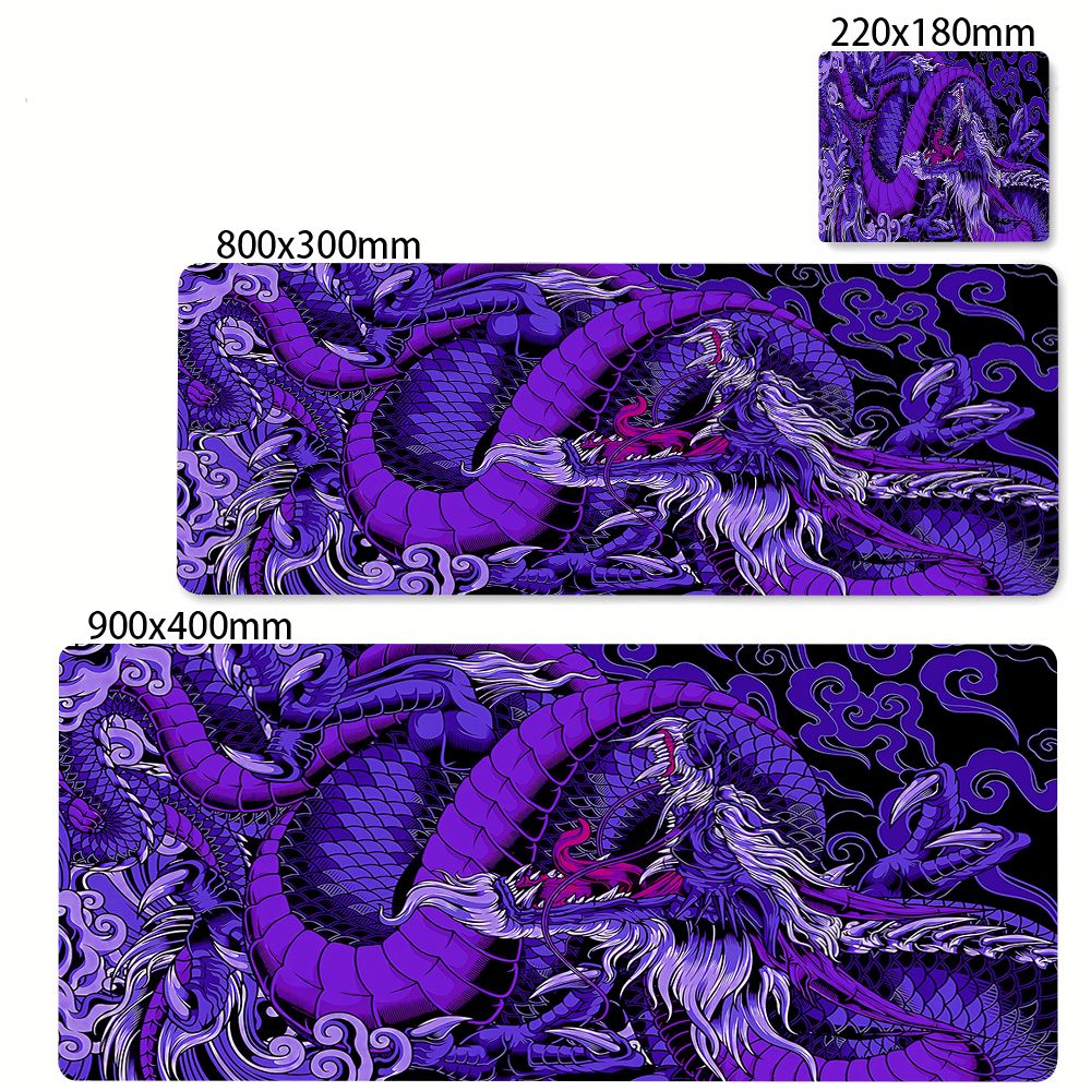 Gaming Mouse Pad Large Dragon Gamer Mousepad Computer Gaming Table Carpet Desk Mat XXL 800x300mm Mouse Mat Rubber Keyboard Pads