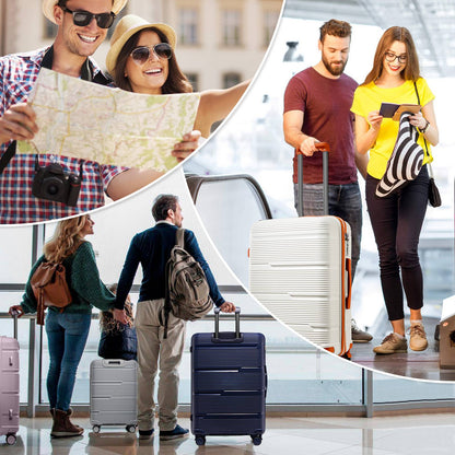 Travel Suitcase set 3 Piece Rolling Carry on Luggage Set Women Men Trolley Case Backpack Boarding Cabin Suitcase Wheels 20 24''