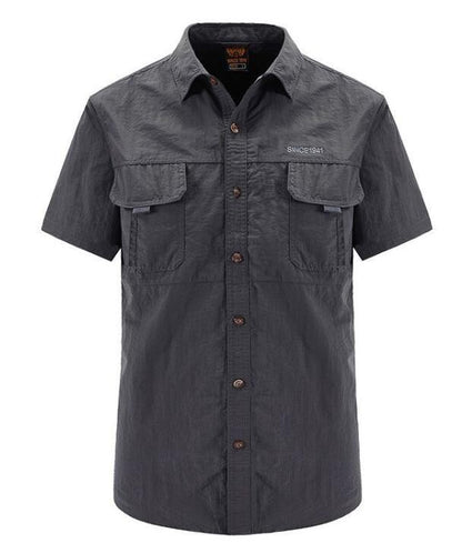Mens Military Shirt ,Work Cargo Shirts ?Tactical Breathable Quick-Drying Tops
