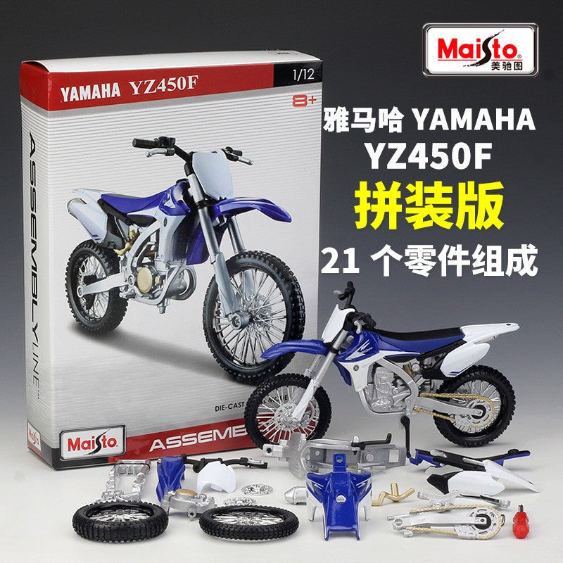 Maisto 1:12 BMW S1000RR HONDA CBR 600 RR 1000 RR KTM 690 Duke YAMAHA YZ450F Assemble DIY Motorcycle Bike Model Toy New In Box