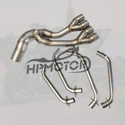 Underbike Motorcycle Exhaust Pipe For Honda CBR650R CB650R 2019-2023 CBR650F 2014-2018 CB650F 2017-2018 Header 51mm Front Escape