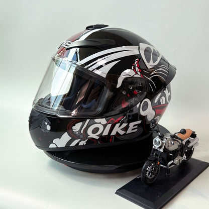 DOT Certified Full Face Motorcycle Helmet for Men And Women Anti-Fog Racing Style Couples Motorcycle Helmet