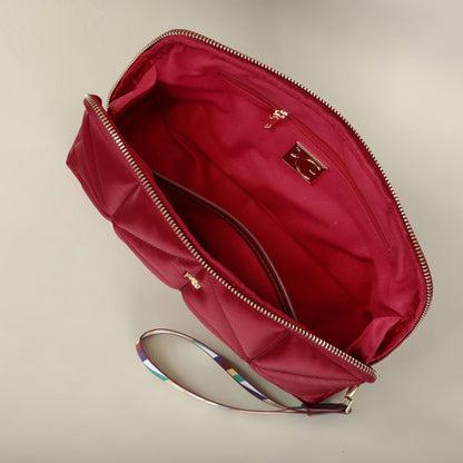 PG 2026 nylon cloth multi-functional waterproof folding new design fashion portable easy to carry handbag Cosmetic bag