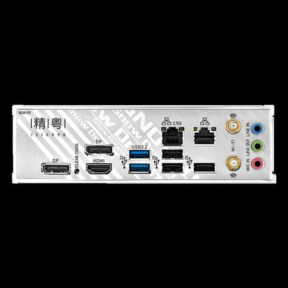 JGINYUE B760i Motherboard LGA 1700 Support Intel Core 12th 13th DDR5 Memory RAM Latest mini itx B760i-Snow Dream D5