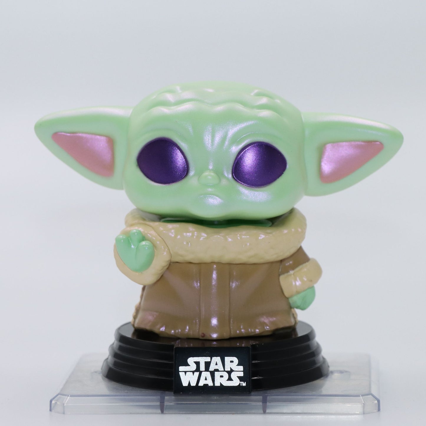 Funko Pop Original Star Wars The Mandalorian Grogu #733 Colecionável Oficial Vinil Action Figure Decoração de Mesa Modelo Brinquedo Presente