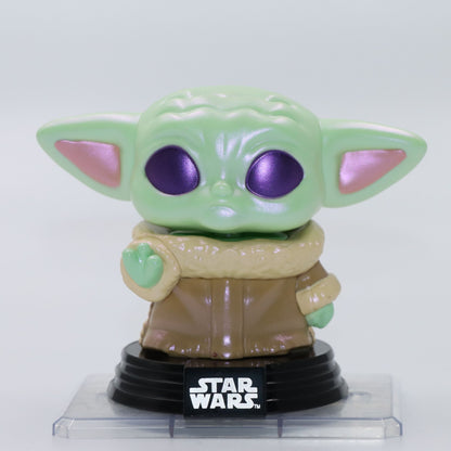 Funko Pop Original Star Wars The Mandalorian Grogu #733 Colecionável Oficial Vinil Action Figure Decoração de Mesa Modelo Brinquedo Presente