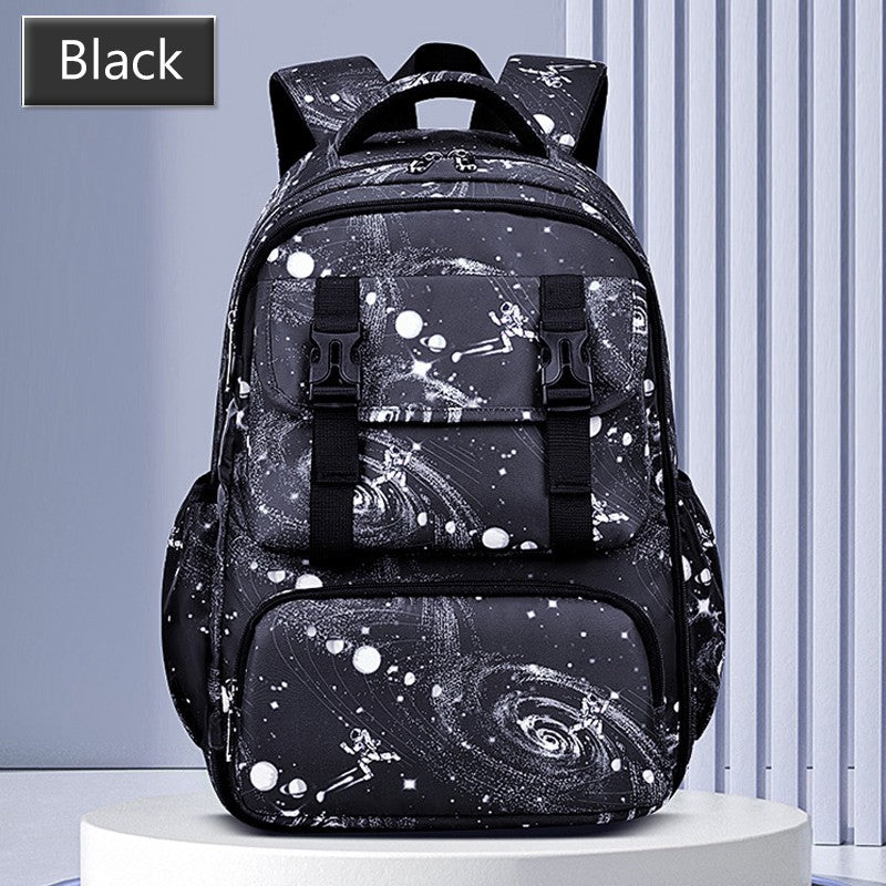 Mochila Ergonômica de Suporte Confortável para Coluna, para Livros Infantis do Ensino Fundamental e Médio Meninos Leve