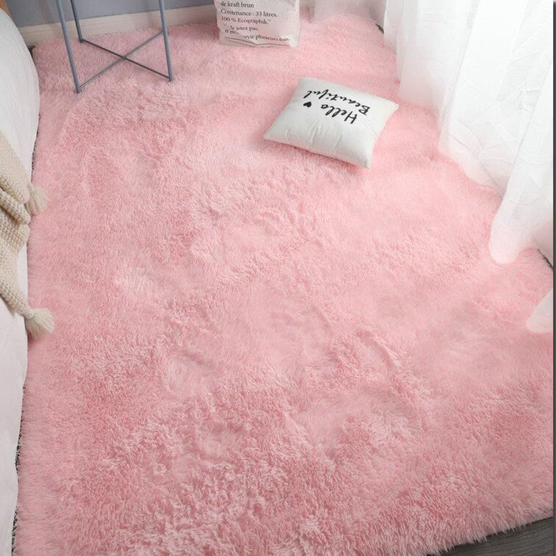 Plush Area Rug Bedroom Carpet Super Soft Foot Bedside Mat Fuzzy Children Carpet Prayer Rugs Living Room Rug Room Decoration
