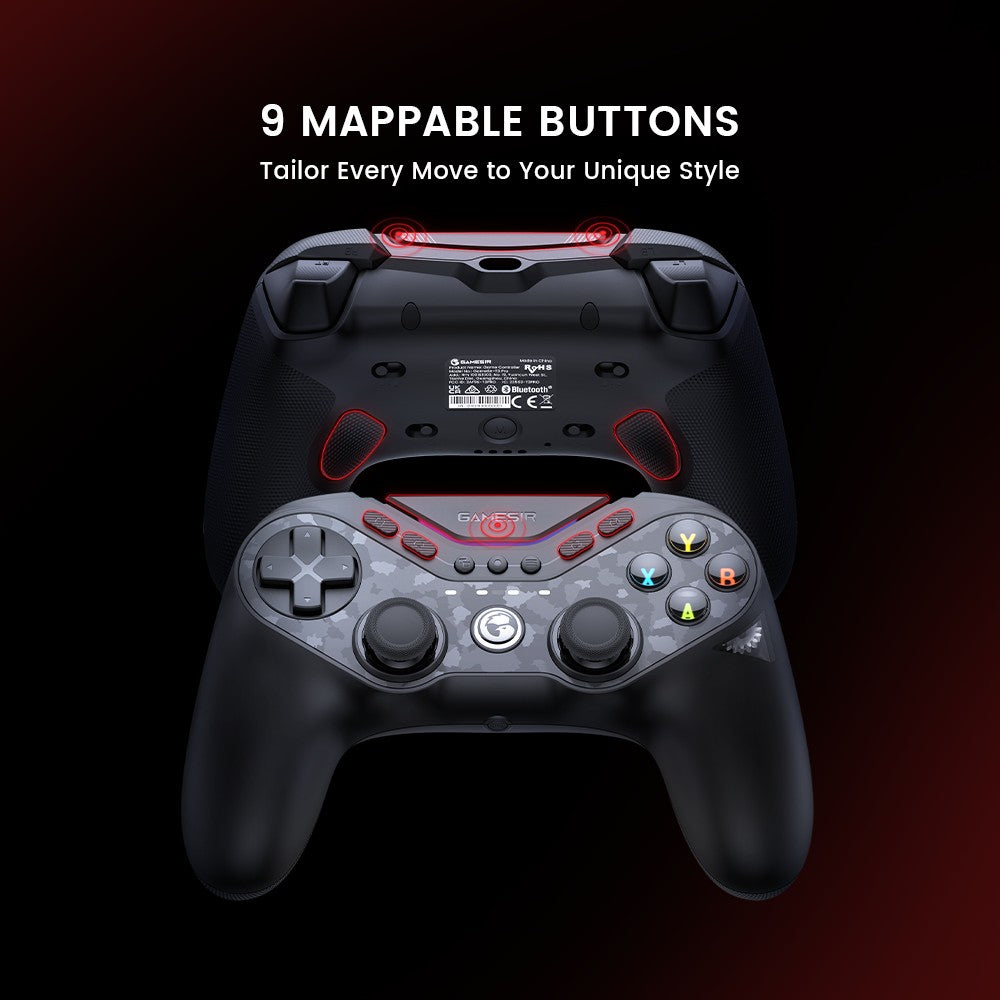 GameSir Tarantula Pro Switch 2 Controller Wireless Gamepad with 9 Mappable Buttons 6-Axis Gyroscope Hall Effect Triggers and NFC