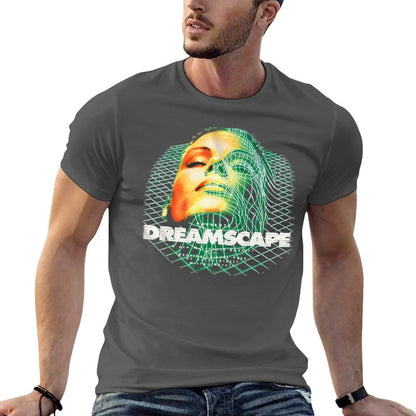 Dreamscape Old Skool Raver Hardcore Techno DnB T-Shirt t shirt for man 100 percent cotton t shirt man plain T-Shirt