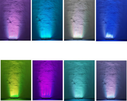 9X12W Remote LED PAR Light / Disco Light RGBW Par / LED Wash Light Stage DJ Equipment