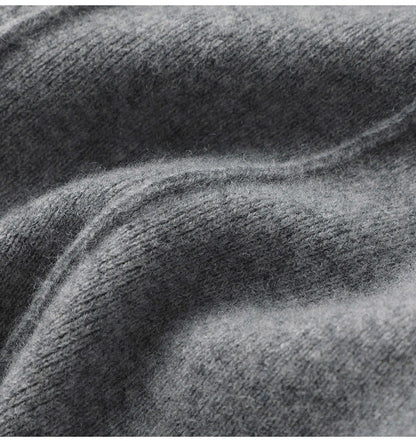 High Waist Wide Leg Woolen Pants Women's Loose Casual Black Long Trousers Autumn Fashion Elegant Commuting Style