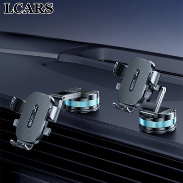 New Car Mobile Phone Stand Multi Angle Swivel Dashboard Suction Mount Compatible with Most Smartphones Car Accessories
