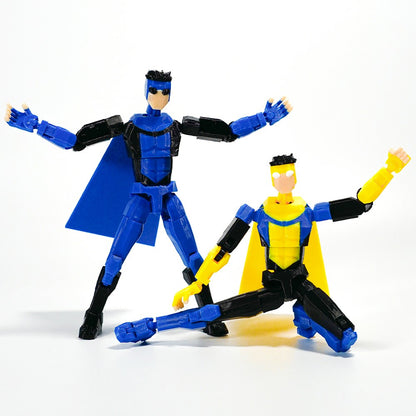 Super-Heróis Impressos em 3D Invencível 2.0 Anime Brinquedos Multiarticulados que Mudam de Forma Bonecos de Ação Modelo de Manequim Enfeites Presentes