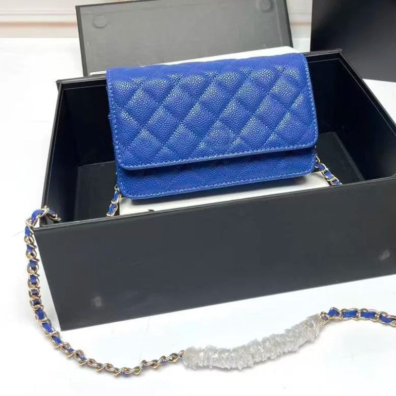 Luxury Designer Shoulder Bag Handbag Fashion Ladies Commuter Versatile Small Square Bags Women Metal Chain Classic Mini Clutches