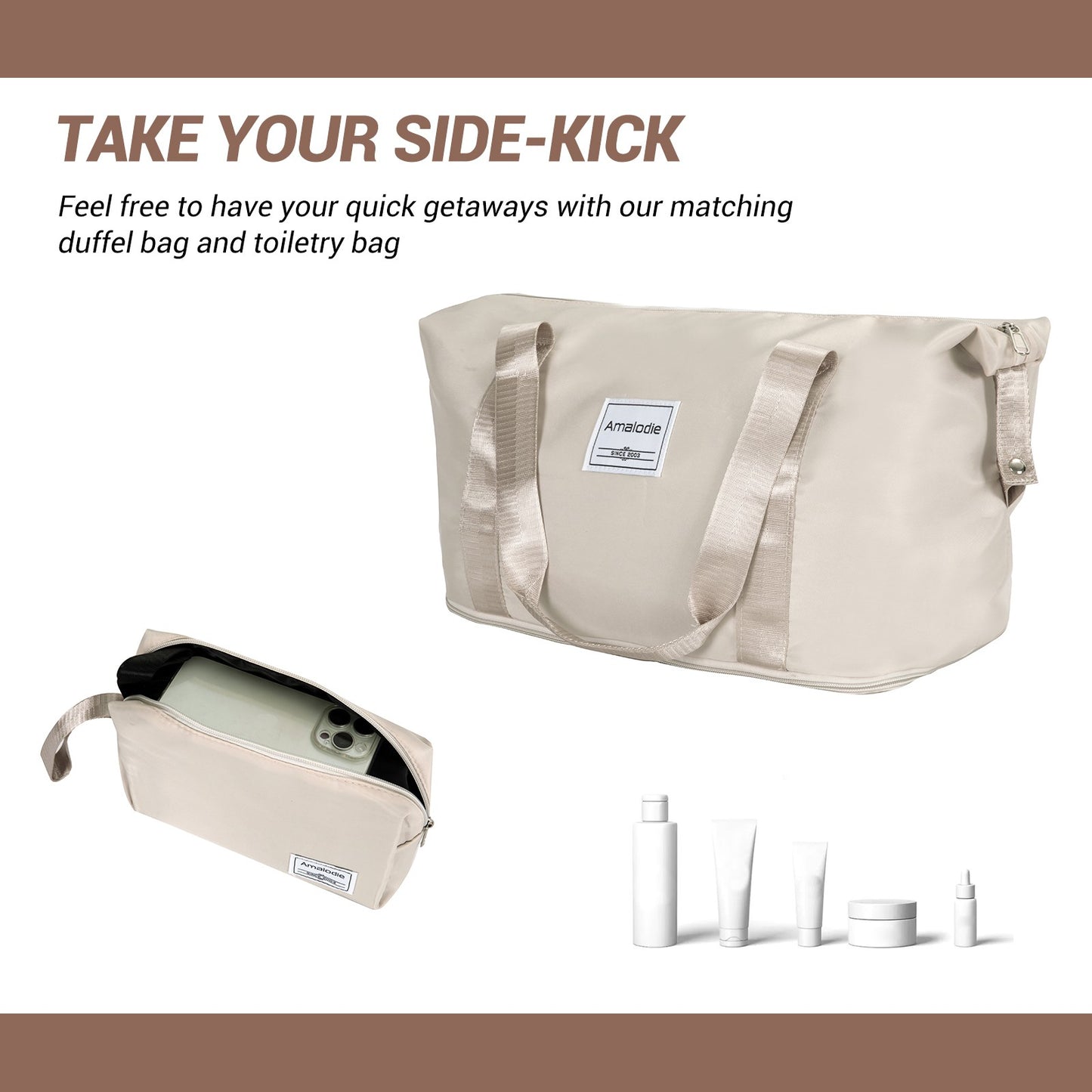 Conjuntos de Malas com 3 Peças e Rodas Duplas Giratórias, Conjunto de Malas de Viagem Rígidas em ABS com Trava TSA