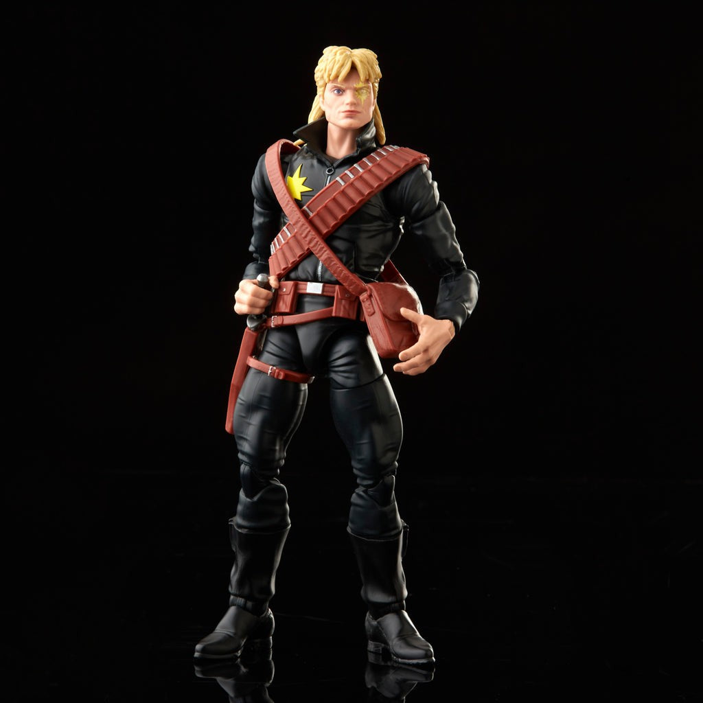 Boneco de Ação Marvel Legends Retro Wolverine Espiral Avalanche Longshot Dark Phoenix Multiple Man 6"