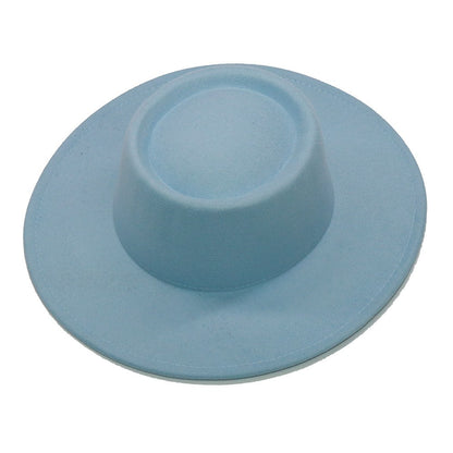 Chapéus Fedora Masculino Feminino Aba Larga 8.5CM Lã Feltro Chapéus Jazz Estilo Britânico 2023 Chapéu Panamá Formal Social