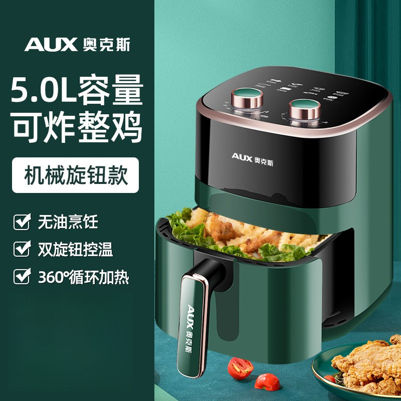 220V Home Air Fryer Multifunctional Intelligent One-Piece Electric Grilling Oven No Oil