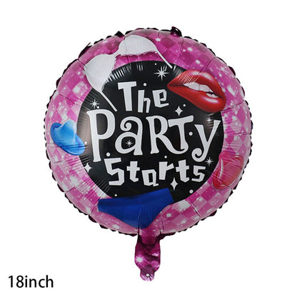 Cartoon Funny Penis Foil Balloon Big Willy Shape Ballons Bachelorette Party Bride To Be Decor Globos Hen Night Party Supplies