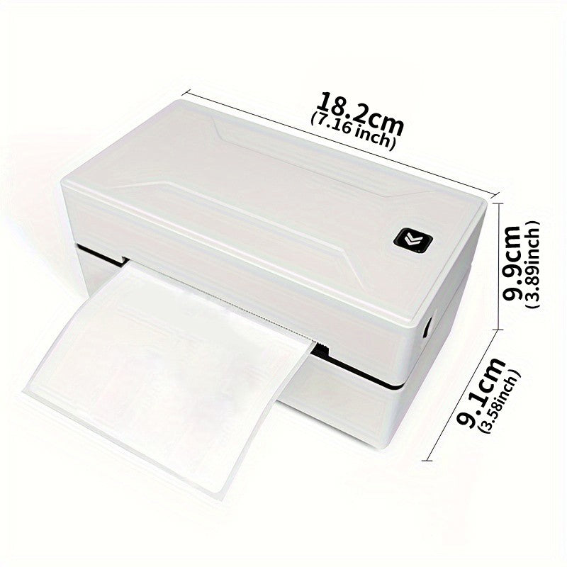 Portable Thermal Label Printer D100 Bluetooth Inkless Printer Compatible With iPhone Android Mac Window For Office School