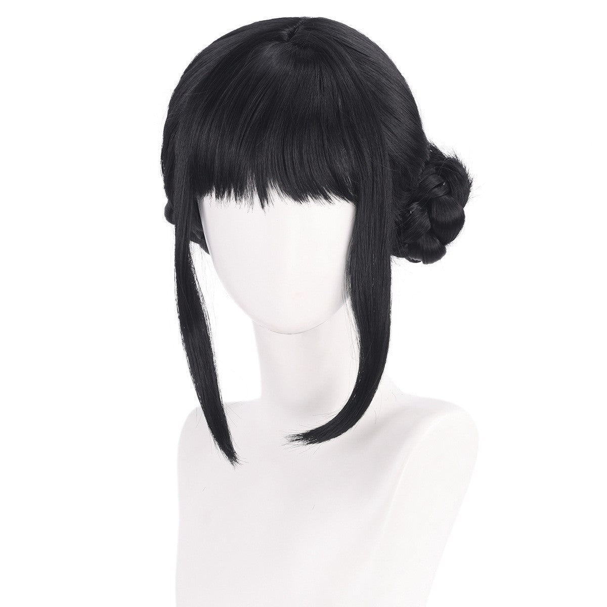 Peruca Cosplay Kpo-p Mir-a Rum-i Zo-e Demon Hunters Cabelo Longo Roxo Preto Vermelho Perucas Sintéticas Resistentes ao Calor Adereços de Carnaval