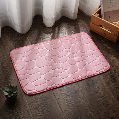 Super Absorbent Bath Mat Non Slip Rugs Bathroom Carpets Soft Floor Mat Bedroom Toilet Floor Shower Rug Home Decor