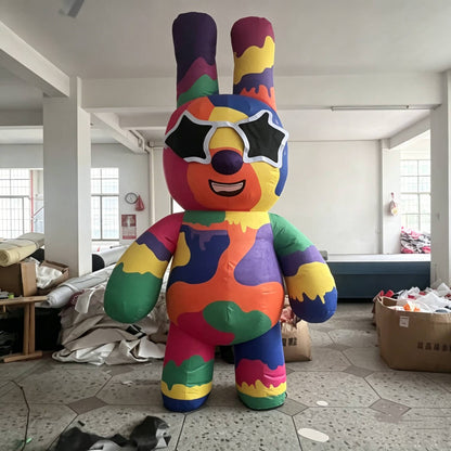 Inflatable Cartoon Doll Costume, Wearable Walking Mascot For Adults