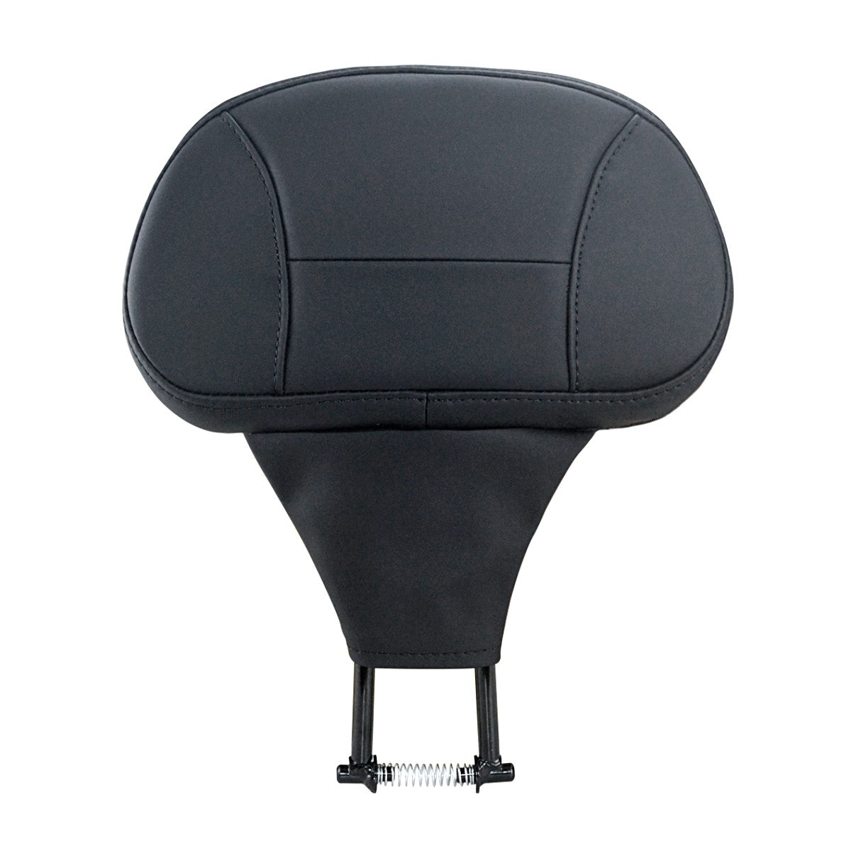 Almofada Encosto de Piloto Ajustável para Motocicleta com Suporte de Montagem para Harley Touring CVO Road King Electra Street Glide FLTRX 09-24