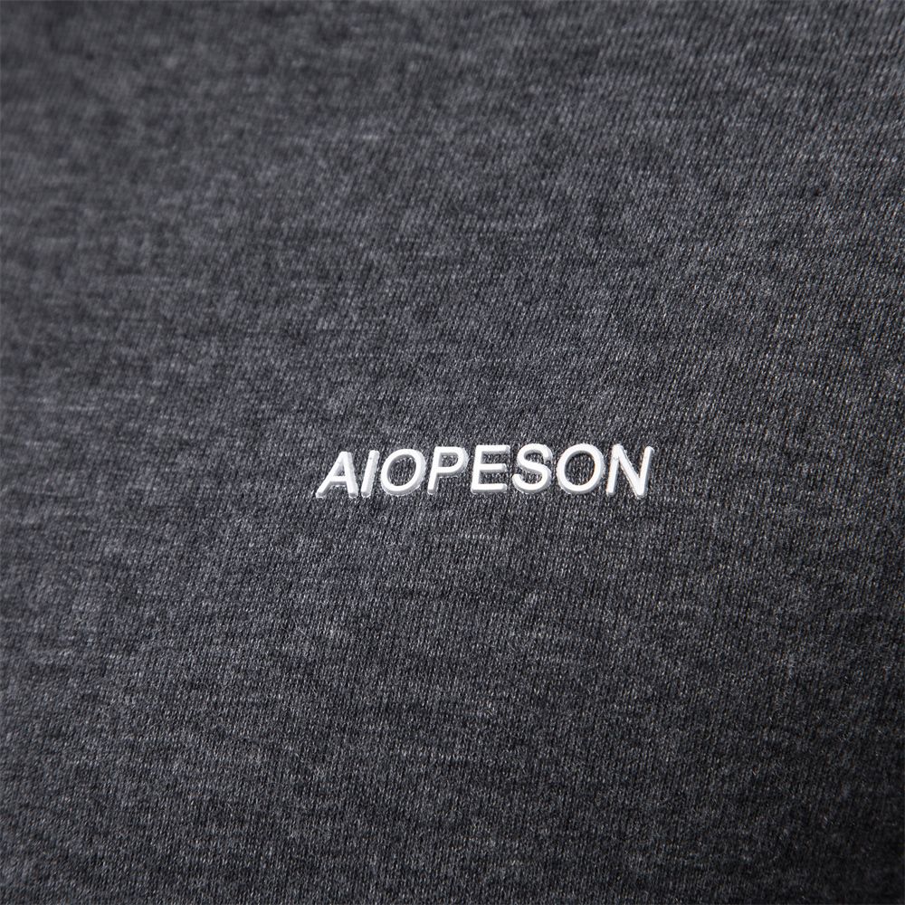 AIOPESON Solid Men T-shirt Casual Long Sleeve Turtleneck Bottoming Shirt for Men Autumn Winter Basic Slim Underwear Shirts Man