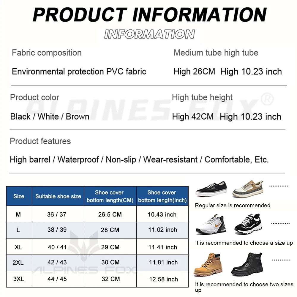 Botas de Chuva de Cano Alto para Motocicleta Impermeáveis Reflexivas Antiderrapantes Calçado para Moto Ciclismo Bicicleta Acessórios de Proteção Reutilizáveis