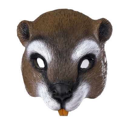 Halloween Animal Mask Collection PU Foam Realistic Animal Mask Carnival Masquerade Party Game Cosplay Props Costume Accessories