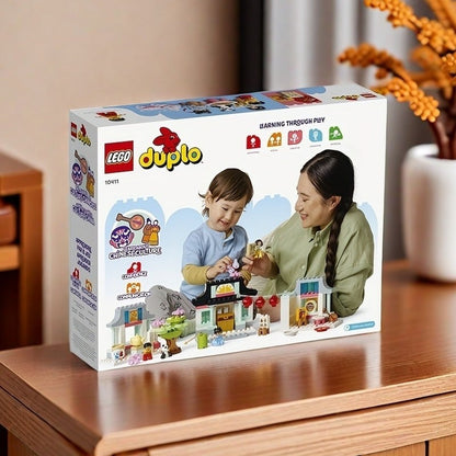 10411 LEGO DUPLO Aprender Sobre a Cultura Chinesa ? Brinquedos Educacionais para Crianças de 2 Anos ou Mais