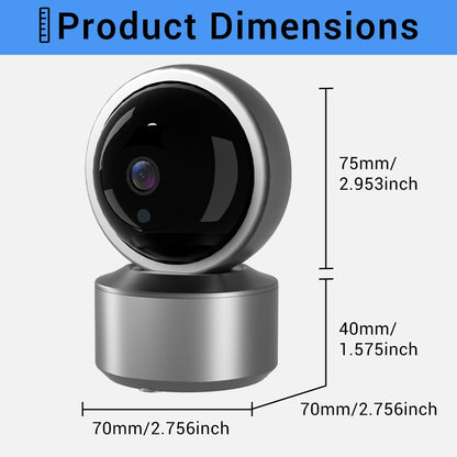 New Tuya IP Camera 5MP Wifi Video Surveillance Cameras HD Night VIsion Two Way Audio Auto Tracking Cloud Smart Home Camera