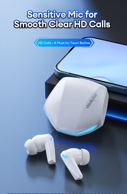 5PCS Original Lenovo GM2 Pro  TWS Wireless Headphones Sliding Cover Gaming Earphone Bluetooth 5.3 Sport Earbuds Music Headsets