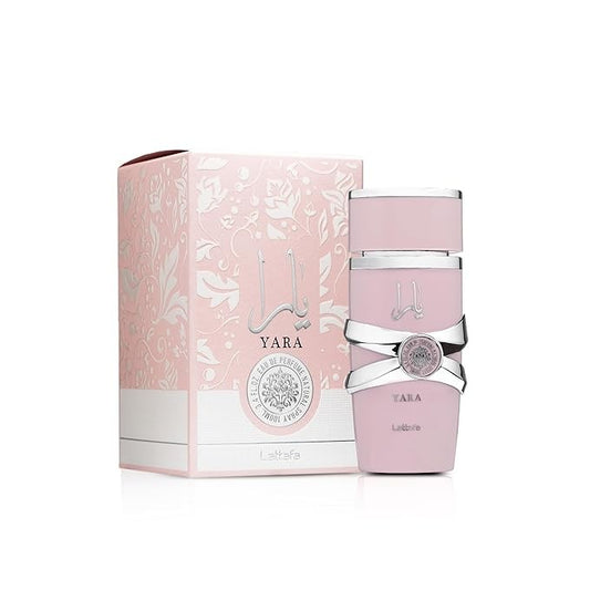 Lattafa Yara Para Mulheres Fragrância de Feromônio Perfume Feminino Árabe Colônia de Feromônio para Homens Atrair o sexo oposto Aniversário